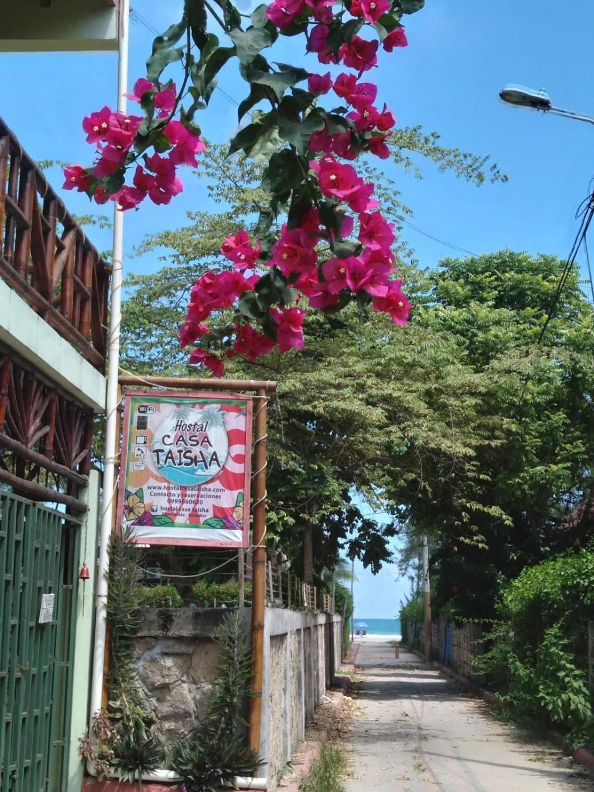 Hostal Casa Taisha Montañita Buitenkant foto